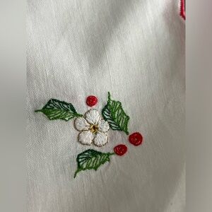 vintage Christmas napkins- set of 4